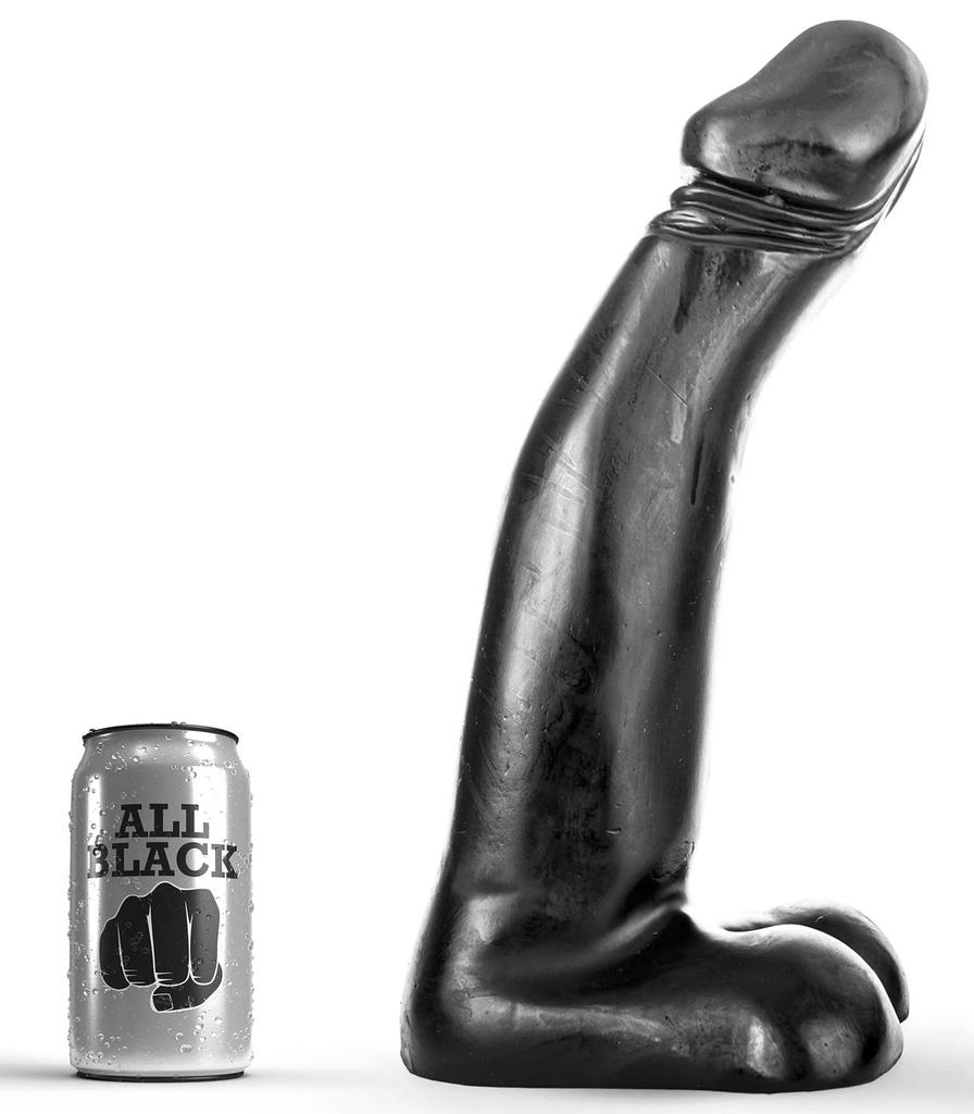 AB23 Bbc All Black Dildo 27 X 7cm - All Black - XL Dildos - Width + 6cm