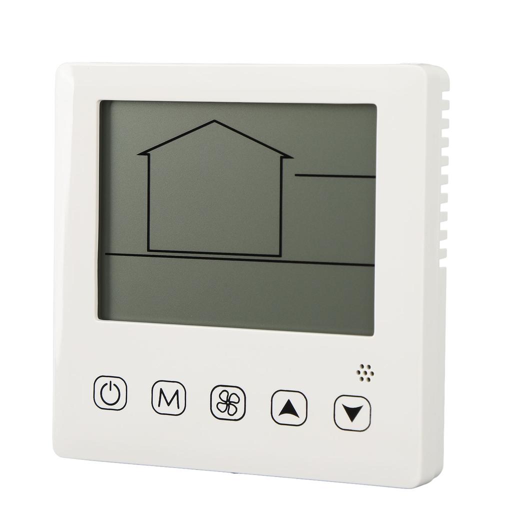 Air Conditioner Thermostat Clear LCD Display Temperature Humidity Detection Air Conditioning Control
