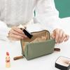Waterproof Large Capacity Makeup Bag Multiple Colors Travel Storage Bag Partitioned Cosmetic Pouch Handbag Lipstick Bag