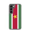 Coque Téléphone - Samsung - Galaxy S22 Ultra - Drapeau Suriname - Souple - Multicolore