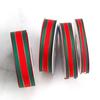 25Yards/Roll Red Green Ribbons DIY Crafts Gift Packaging Floral Decor Christmas 2.5cm Gift Box Decorative for Cake Box Bows