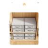 Nonwoven Sheet Organizer,Closet Organizer with Lid,Drawer Organizer