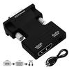 HDMI Female To VGA Male Converter with Audio Adapter Support 1080P Signal Output