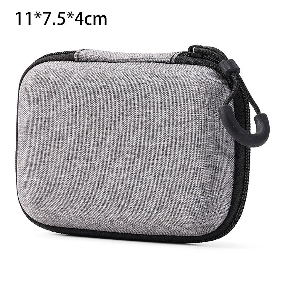 1Pcs For Airpod Zipper Earphone Case Mini Pouch Carrying Bag Durable EVA Storage Bag