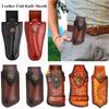 Pocket Hunt Knife Sheath Holster Camp Outdoor Carry Belt Loop Case Fold Knife Tool Flashlight Case