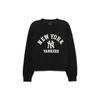 New MLB New York Yankees Sweatshirt Women's Black 3FMTV0231-50BKS