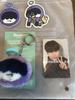 [USED] TXT Purbatu Korea Humnyarin Key Ring with Sticker