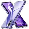 Clear Shockproof Phone Case For Motorola Moto Edge 30 Fusion 20 Lite 40 Neo 50 Pro G7 G8 G9 Plus Play Power Silicone Cover TPU