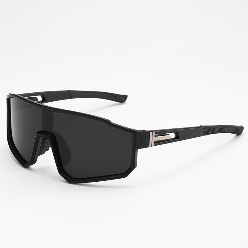 Outdoor Sports Cycling Sunglasses with Full Frame Integrated Lenses and Colorful Coated Sunglasses