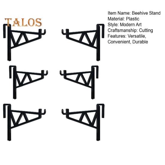 6Pcs Beehive Frame Holders Beekeeping Hive Stand Beehive Inspection Bracket Tool Beekeeping Frame Stand Supplies