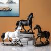 New Chinese Resin Crafts Zodiac Horse Ornaments Business Housewarming Opening Gifts Office Decorations
