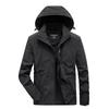 Spring and Autumn New Men's Jacket Large Size Fashion Casual Hooded Large Size Loose Men's Jacket