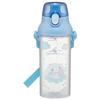 Children's Clear Plastic Water Bottle 480ml Cinnamoroll Starry Sky Sanrio With Scale To Manage Hydration PSB5TRC-A