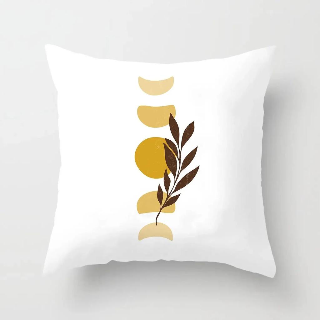 Bohemian Home Decor Pillow Case Abstract Simple Geometric Print Throw Pillow Case Bedroom Room Living Room Sofa Cushion Cover