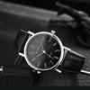 Fashion Accessories Fashion Leather Strap Stainless Steel Case Watch Men Masculino Watches Sport Quartz Wristwatch Business