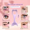 2023 New Silicone Drawing Eyeliner Aids Multi-functional Eye Makeup Tool Lazy Drawing Eye Shadow Bezel Artifact Resusable