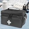 Empty First Aid Bag Emergency Kits Organizer Zippered Pouches Pouch Medical for