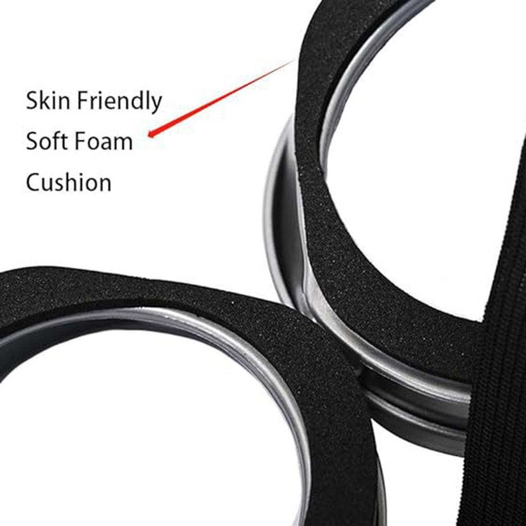 3Pcs Costume Accessories Adult Men Women Cosplay Party Set Hat Eyes Gloves Set