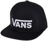 Vans Drop V Snapback Cap VN0A36ORY281 Free Size BLACK/WHITE