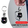 1Pcs Metal Car M LOGO Emblem Key Rings Shield Shaped Keychain For M E46 E90 E60 F10 F30 F20 E39 E36 X5 E70 F25 F15 E53 E92