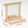 Wooden Bird Perch Natural Wood Bird Perch Stand Parrots Platform Cage Accessories Branches Perch Rod Stand