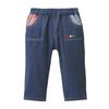 MIKIHOUSE HOT BISCUITS Pants, Boys and Girls, Navy Blue, Size 90cm, 73-3203-499