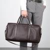 Versatile Woven Handbag Large Capacity Men's Luggage Business Travel Bag