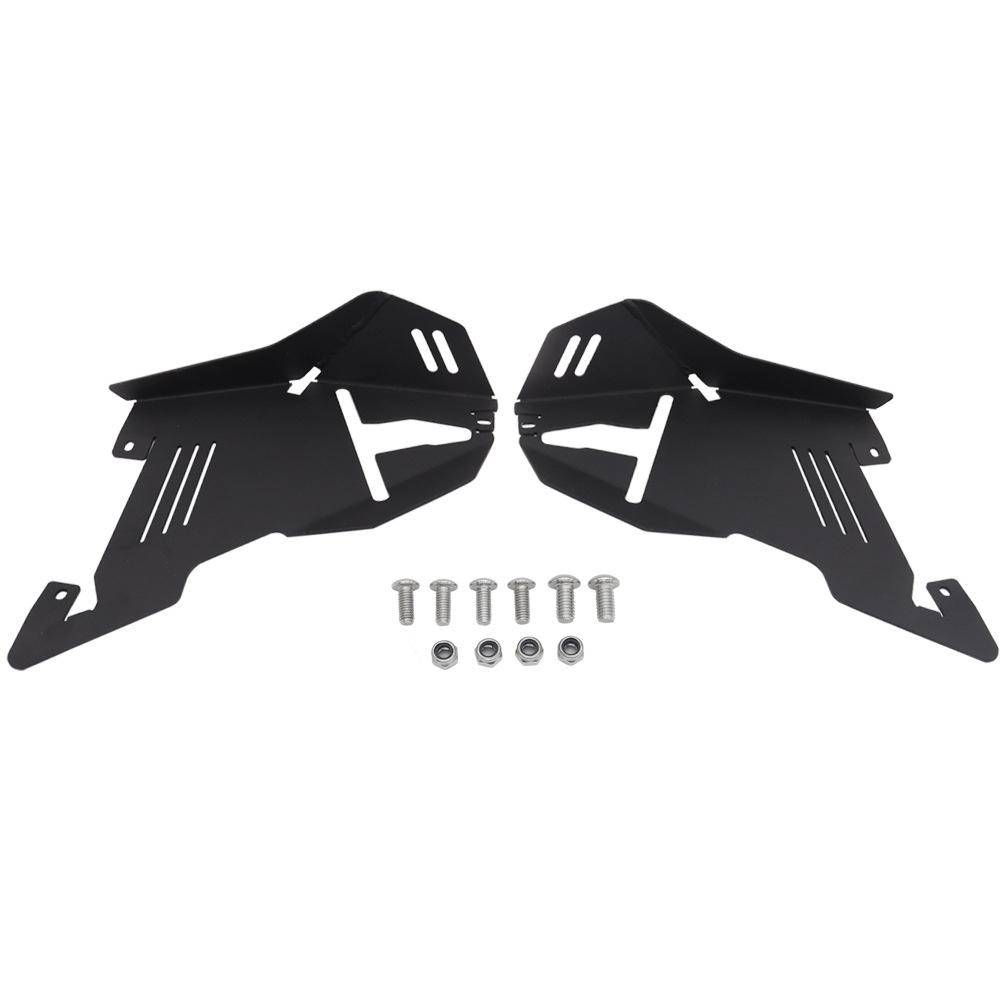 2Pcs Aluminum Front Splash Guard Protectors For Can-Am Ryker 600 900 Rally Sport