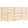 824728 vidaXL Wall-mounted Headboard 126x3x63 Cm Solid Pine Wood