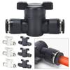 1Pcs Pipe Fitting Pneumatic Valve Quick Joint Connector Manual Ball Valve Durable Hand Valve