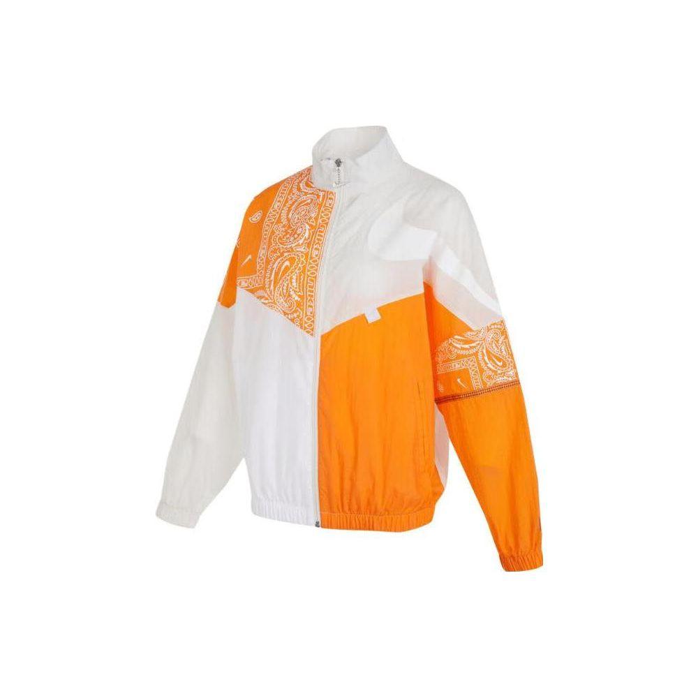 Nike Color Block Windbreaker Jacket Women Jackets White FJ7728-030