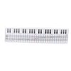 61 88 Keys Piano Keyboard Chart Music Notes Reference Card Electric Piano Fingering Practice Card