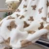 Warm Bear Nap Blanket for Dorms, Offices, Sofa Covers, and Air-Conditioned Rooms