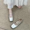 Square Head Versatile French Retro Popular Mary Jane Shoes Women's 2025 New Spring Xiaoxiang with Skirt Light Mouth Single Shoes