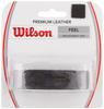 Wilson Tennis Replacement Grip, PREMIUM LEATHER GRIP, 1 Grip, Black, WRZ470300