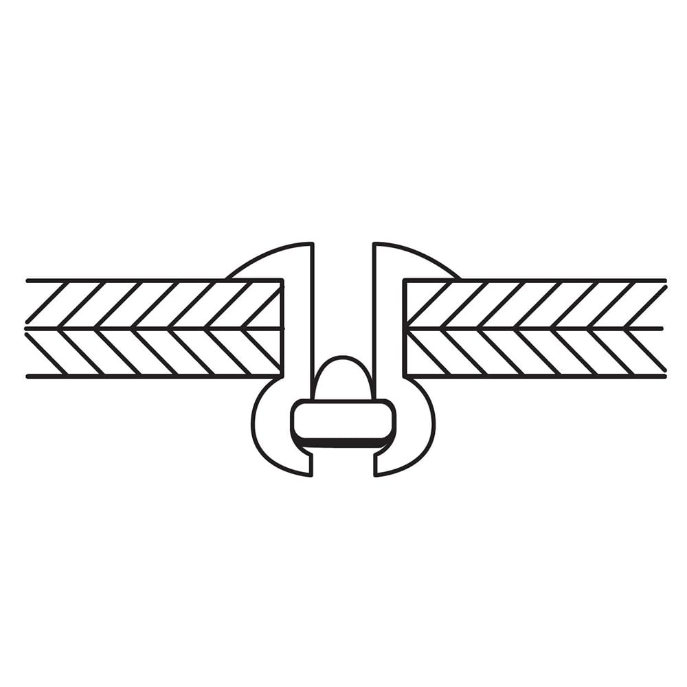 Lobtex Corporation Blind Rivets NS53A 1000 Pieces