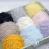 100 г/рулон длинная плюшевая пряжа для вязания крючком сумки свитера шапки шарфа перчаток мягкая норковая меховая пушистая пряжа для ручного вязания рукоделия