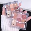 Seven Colours Playful Contour Palette Pearlescent Matte Earthy Transparent Seven Colours Eyeshadow Palette