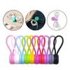 Reusable Magnetic Cable Ties Cord Organizer Clips Silicone Magnetic Cord Ties for Bundling Stuff Book Marker Fridge Magnets