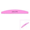 Nail Art Sanding Files Block Sponge Grit Salon School Tool 200/240 Pink