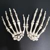 New1 Pairs Halloween Skeleton Claw Hand Bone Shelf Ghost House Chamber Bar Terror Decoration Props Trick Hanging Accessories