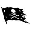 Pirate Flag Sticker On The Car Vinyl Decal Waterproof Decoration Car Stickers