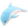 Stylish Soda Dolphin Plush Body Pillow, My Ilu-kun (Light Blue, 120cm)