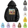 Sweatshirts For Teen Girls Long Sleeve Print Casual Graphic Hoodies Drawstring Pullover Cute Oversized Hoodie