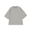Sportswear Tech Fleece Reimagined Loose Short Sleeve T-Shirt With Dropped Shoulders Men Tops Light-Iron FB8166-012