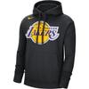 Nike X NBA Los Angeles Lakers Fleece Logo Hoodie Men Hoodies Black DN4709-010