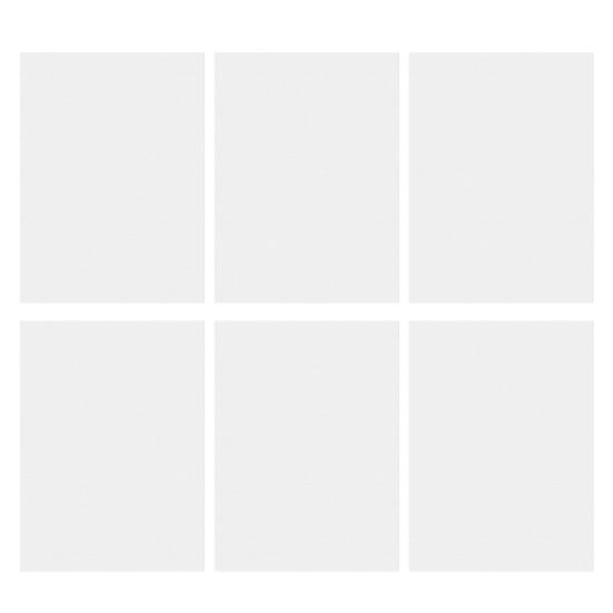 6 Sheets Embroidery Stabilizer Water Soluble Paper DIY Embroidery Transfer Paper Printable Embroidery Patterns Transfer Paper