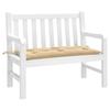 VidaXL Garden Bench Cushion Mixed Beige 100x50x7 Cm Fabric, Cushion, Bench Cushion, Garden Cushion, Cushion 4002534