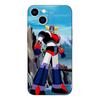 Black Tpu Case For Samsung Galaxy S22 S20 S21 FE PLUS ultra+S10 E Lite Back Cover UFO Robot Grendizer