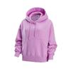 Loose Casual Solid Color Hooded Sweatshirt Women Tops Purple DQ5859-632